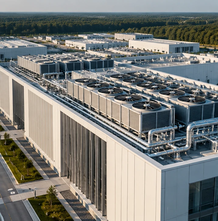 Modern data centre and digital infrastructure